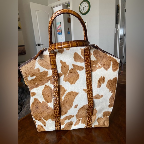 Hill Bags Hill Genuine Italian Leather And Cowhide